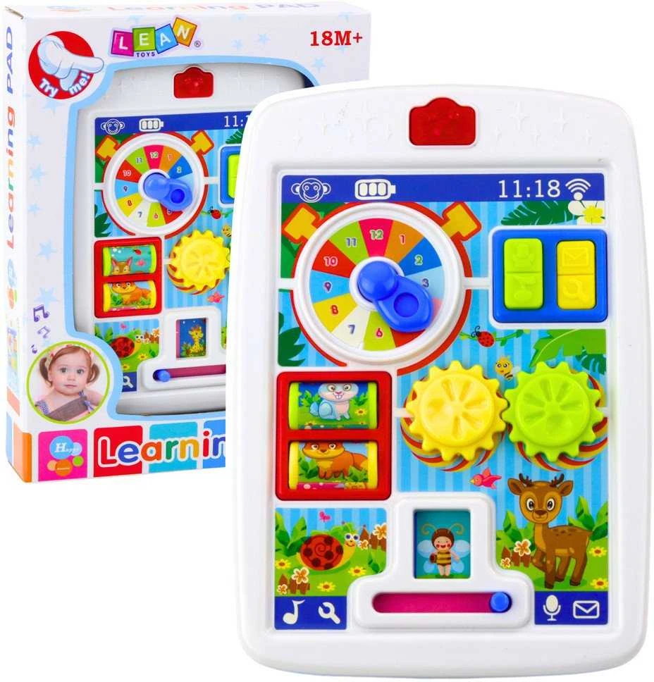 Lean Toys Interaktyvus edukacinis planšetinis žaislas
