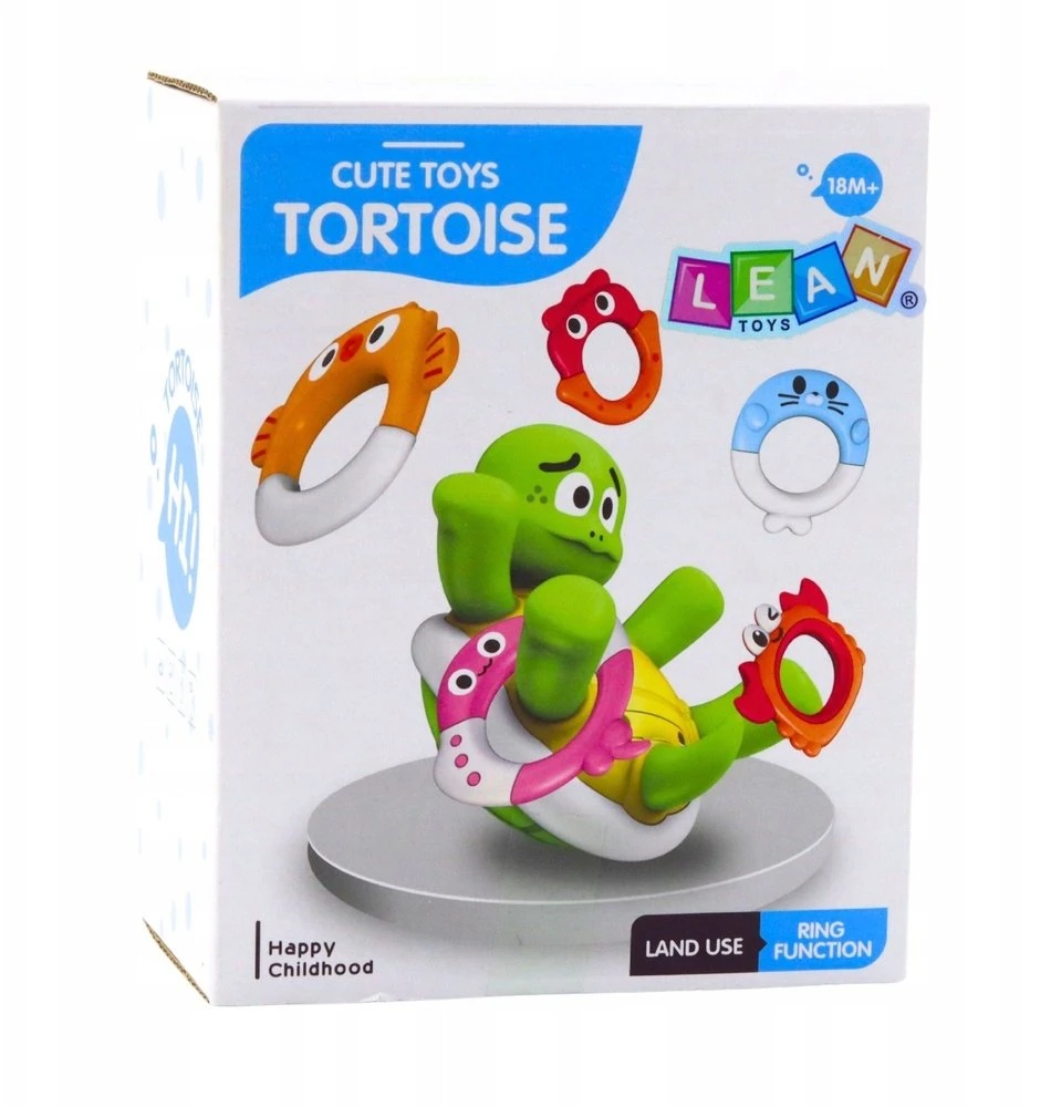 Lean Toys Interaktyvus vėžliuko vonios žaislas su fontanu
