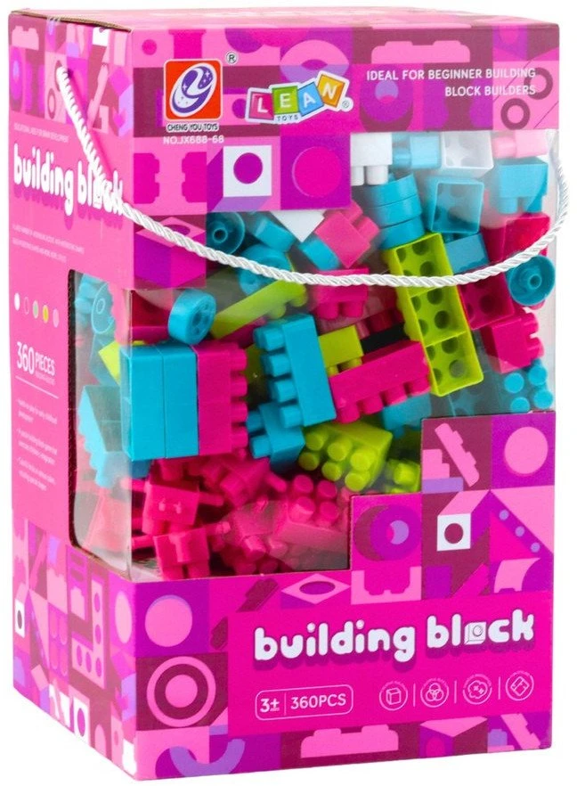 Lean Toys Konstruktorius mergaitėms 360 vnt.