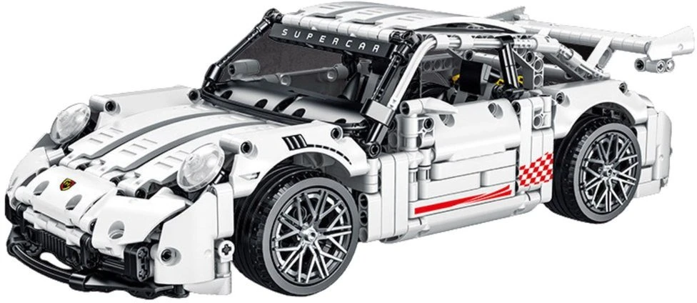 Lean Toys Konstruktorius GT Racing automobilis 1:14, 1268 detalės