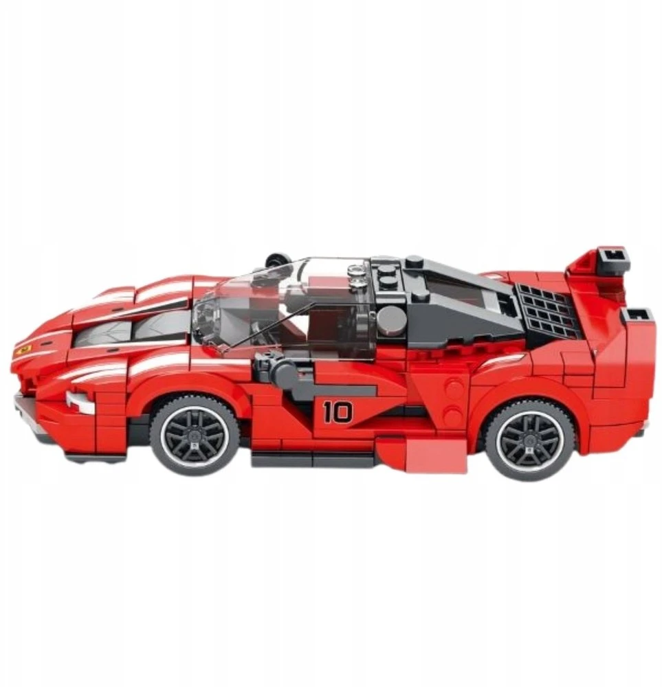 Lean Toys Konstruktorius FXX K Lenktyninis Automobilis 360 detalių