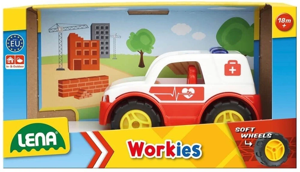 Lena Workies ambulans 12 cm dėžutėje