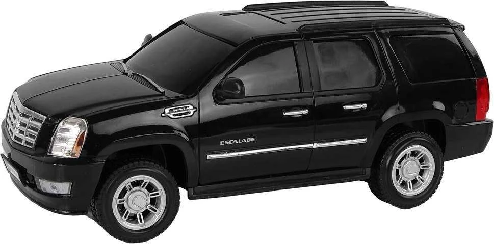Lean Toys Nuotoliniu būdu valdomas automobilis Cadillac Escalade LeanToys, juodas