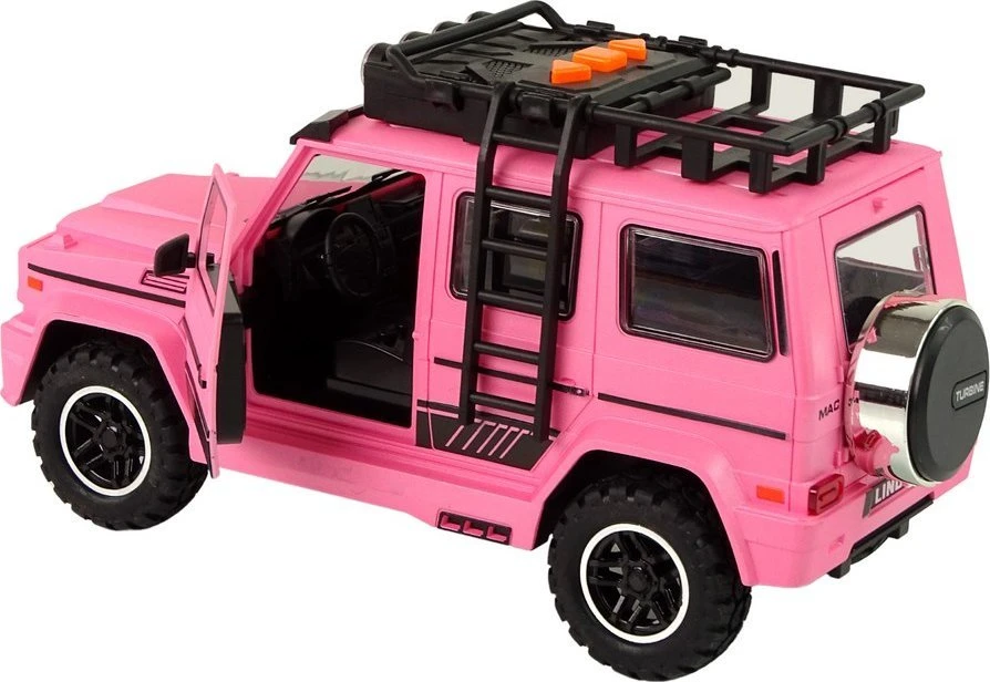 Lean Toys Automobilis rožinis