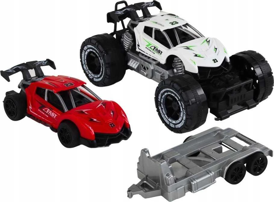 Automobilių rinkinys Lean Toys
