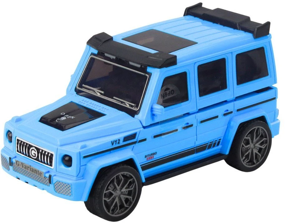 Lean Toys Visureigis su paslėptu automobiliu ir paleidimo funkcija