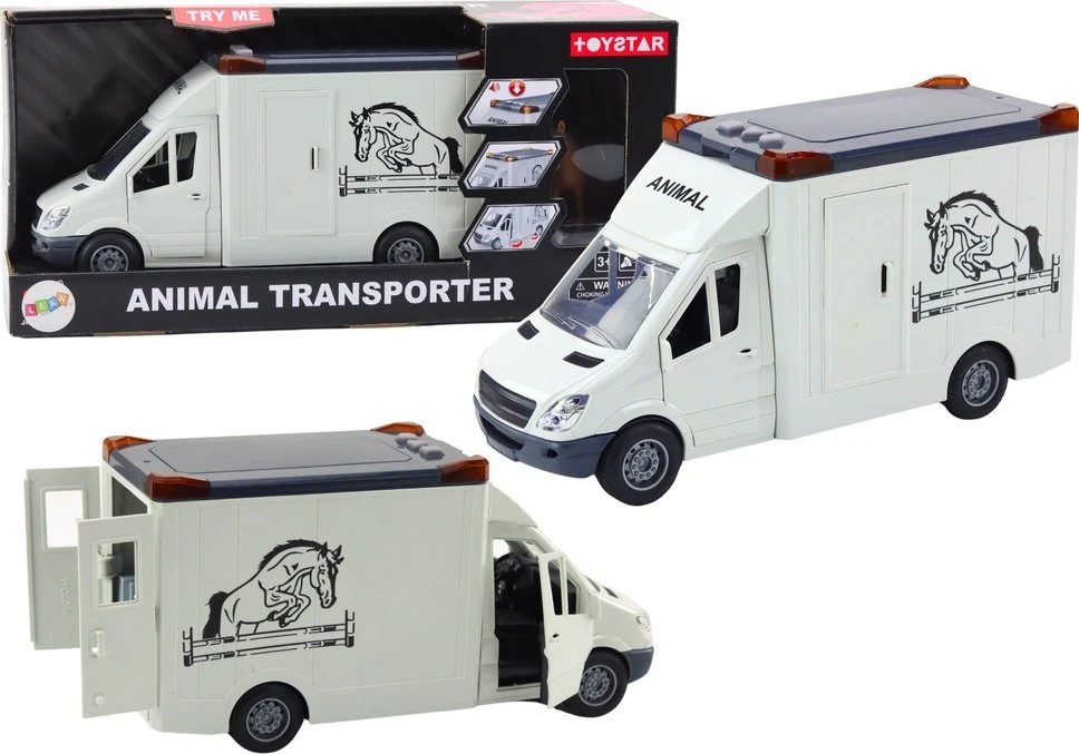 Auto Žaislinė arklių transporto priemonė su šviesomis ir garsais