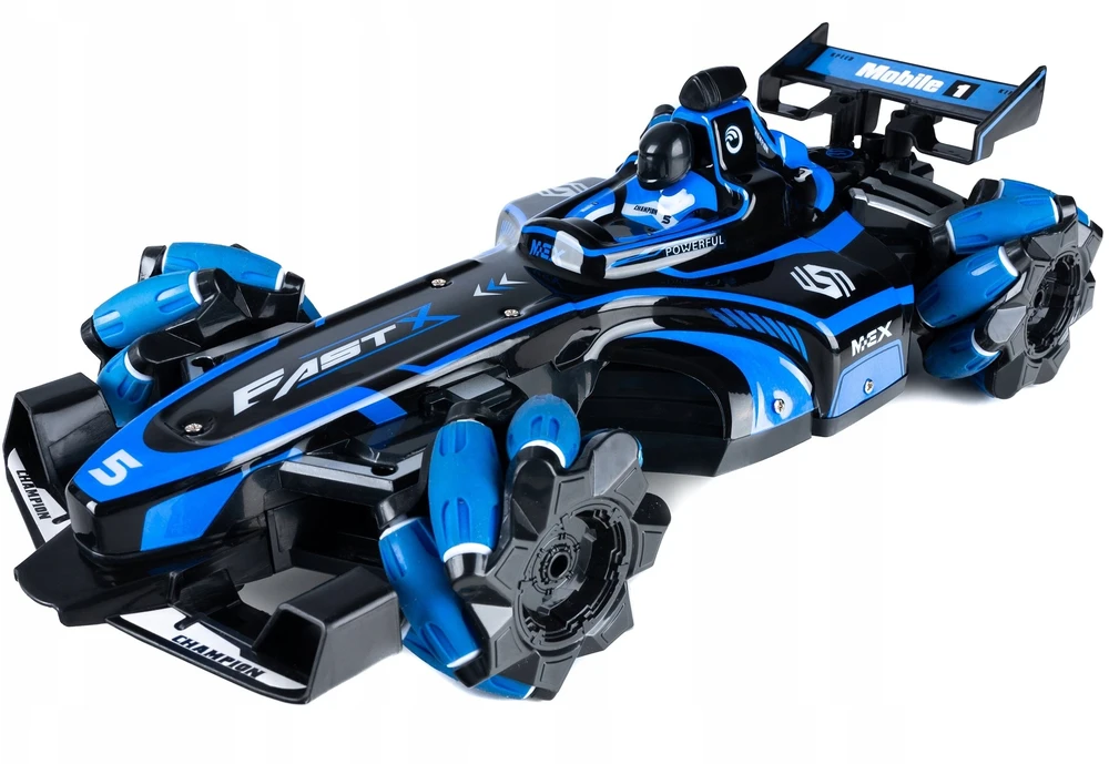 Lean Toys „LeanToys B4E1“ gestais valdomas dūmų nuotolinio valdymo automobilis