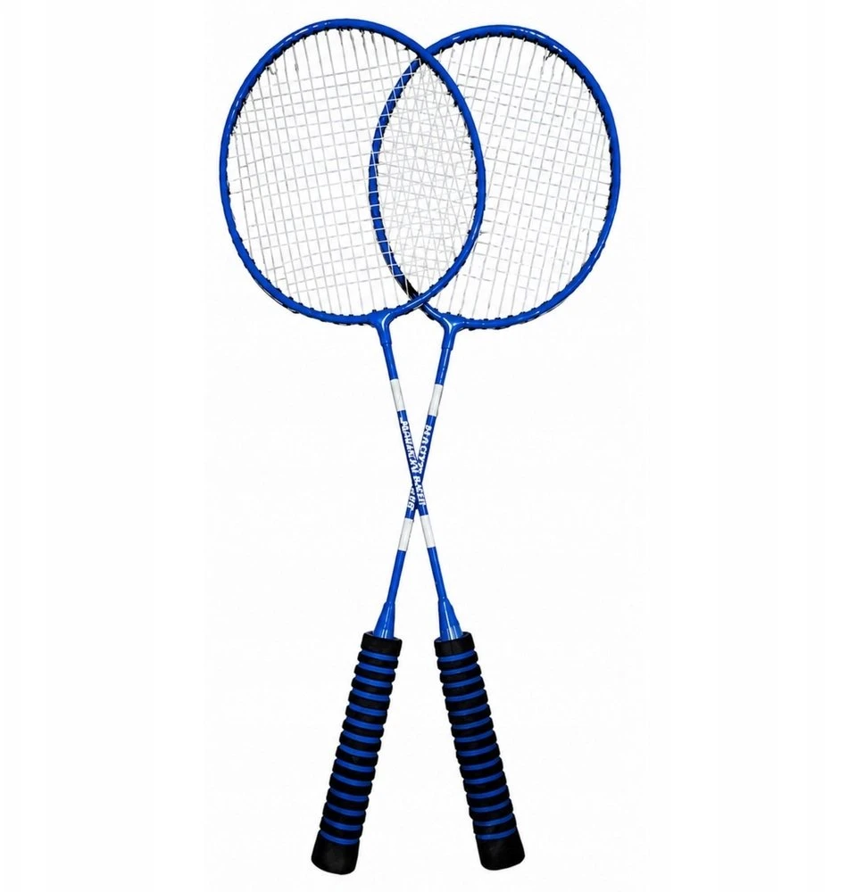 Lean Toys Badmintono rinkinys mėlynas 2 vnt.