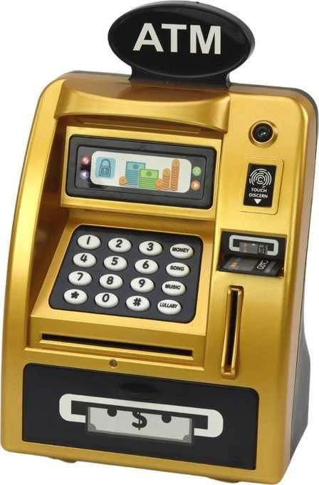 Lean Toys Vaikų bankomatas - šviesos ir garsų funkcijomis