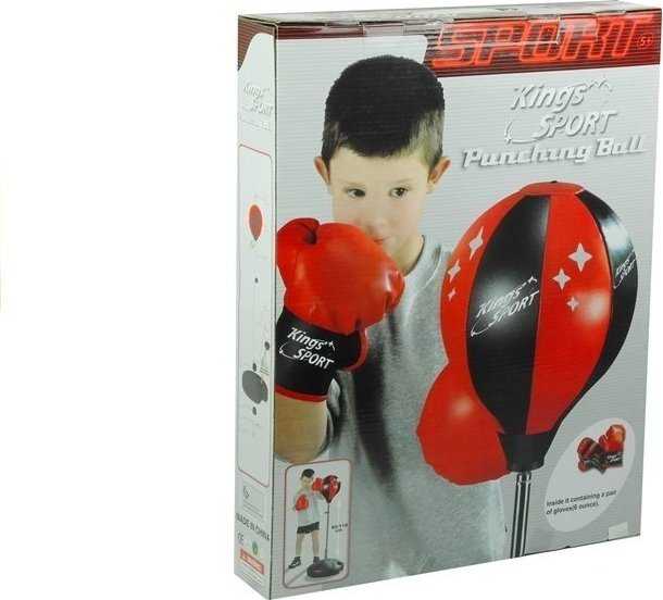 Lean Toys LeanToys Didelis bokso rinkinys + pirštinės, kriaušė, stovas (726)