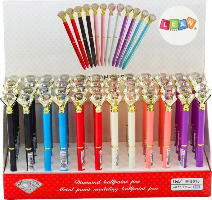 Lean Toys Deimantinis tušinukas su mėlynu rašalu 0,7 mm