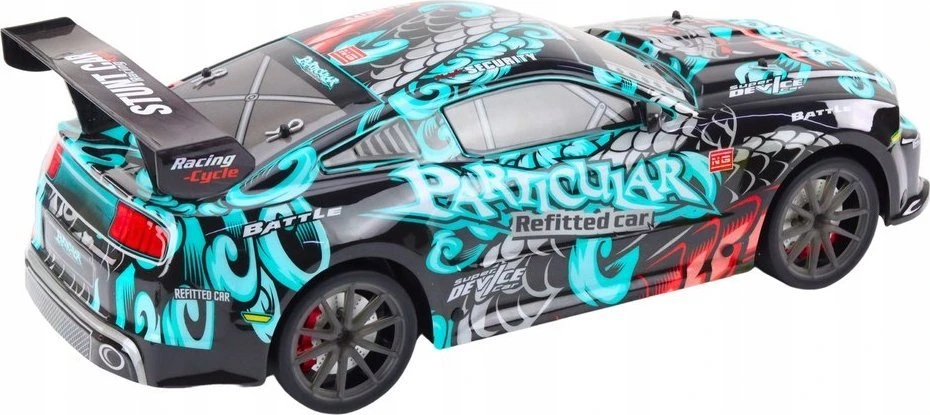 Lean Toys Nuotoliniu būdu valdomas sportinis automobilis 1:8 su šviesomis ir garsais