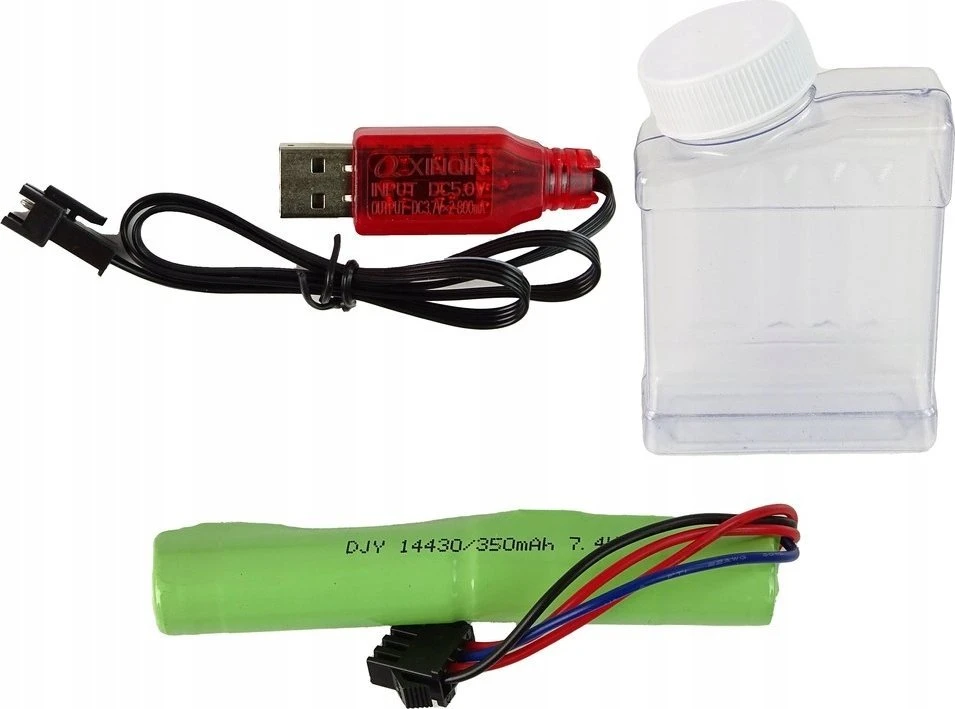 Lean Toys Elektrinis vandens šautuvas su strėlėmis 2in1, žalias