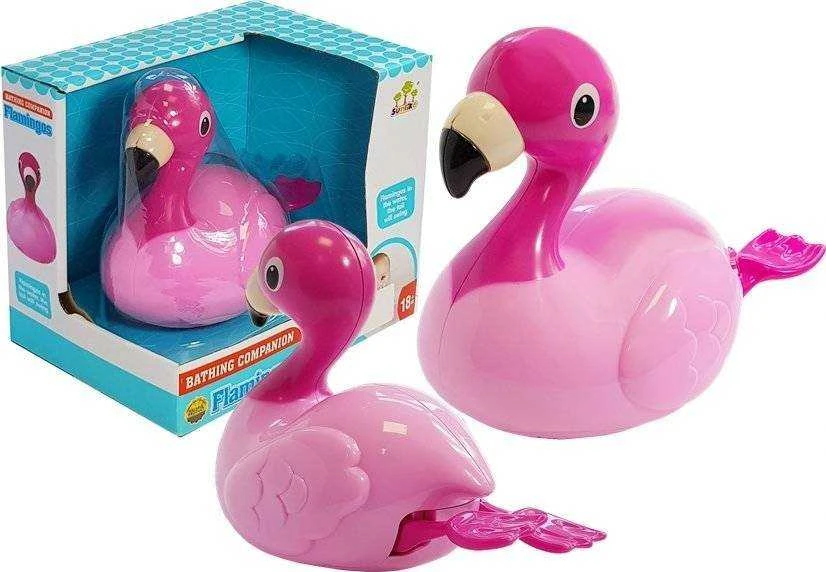 Flamingo formos vonios žaislas Lean Toys, 18 cm