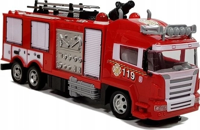 Wóz Nuotoliniu būdu valdomas gaisrinės automobilis, 30x12x10 cm