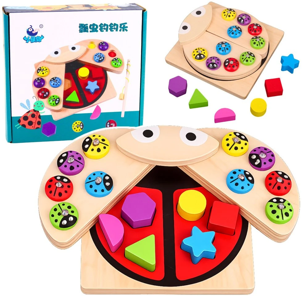 Dėlionė Lean Toys Boružėlės rūšiavimo žaidimas
