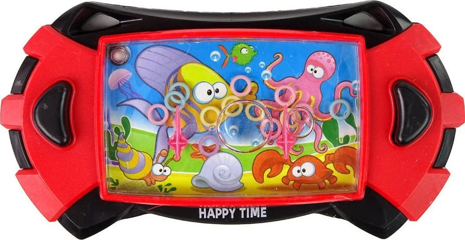 Lean Toys Vandens žaidimas su žiedeliais Jūros gyvūnai