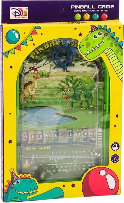 Edukacinis žaidimas Pinball Dinozauras Lean Toys