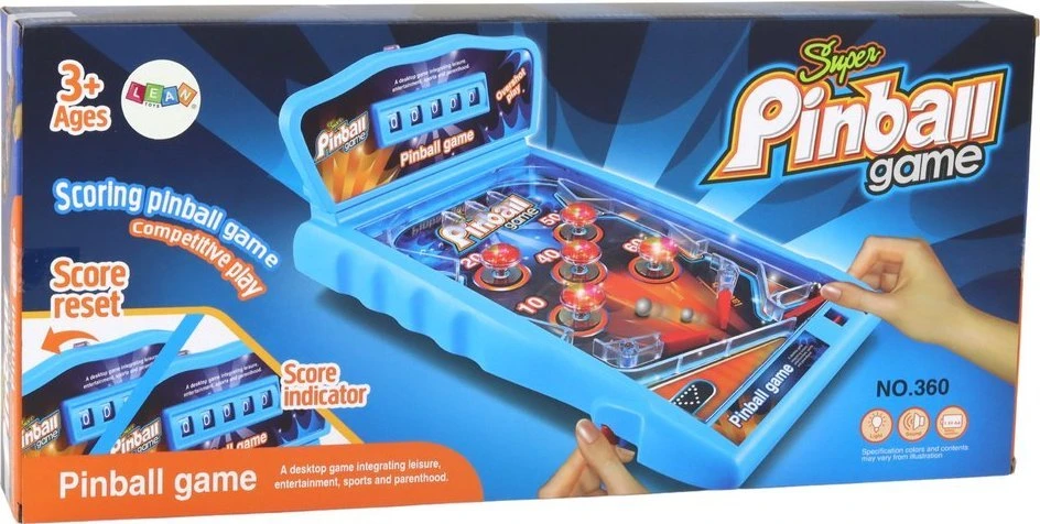 Gra Arkadinis žaidimas Lean Toys Pinball