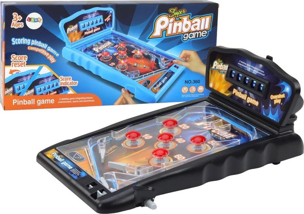 Gra Arkadinis žaidimas Lean Toys Pinball