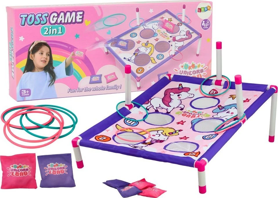 Arkadinis taiklumo žaidimas Lean Toys Lankų mėtymas