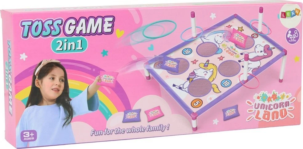 Arkadinis taiklumo žaidimas Lean Toys Lankų mėtymas