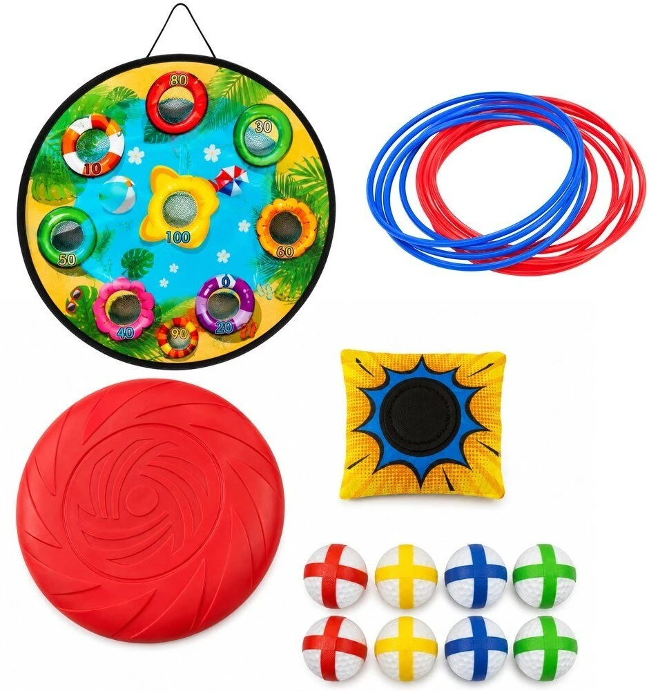 Lean Toys 4-in-1 mėtymo žaidimas