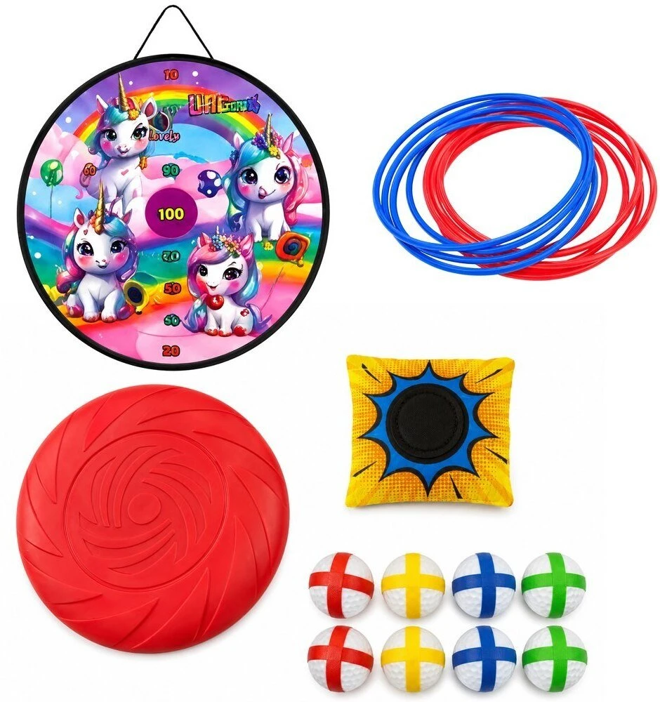 Lean Toys Mėtimo žaidimas 4-in-1