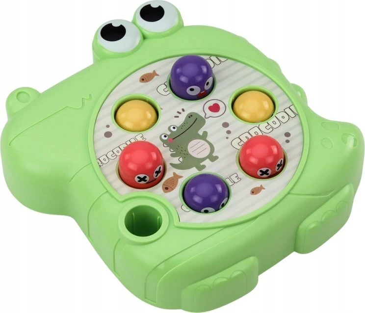 Lean Toys Žaidimas vaikams „Krokodilo plaktukas“