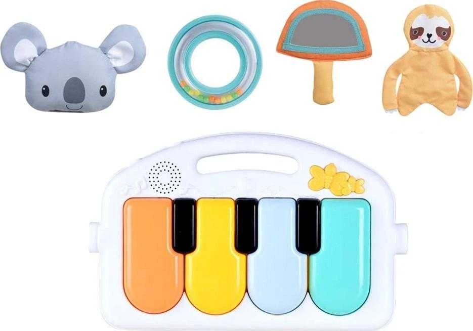 Lean Toys Interaktyvus edukacinis kilimėlis su fortepijonu vaikams