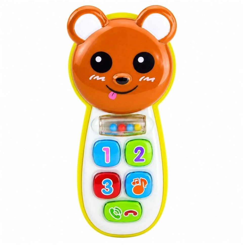 Lean Toys Interaktyvus telefonas 15.5 x 8.5 x 4 cm