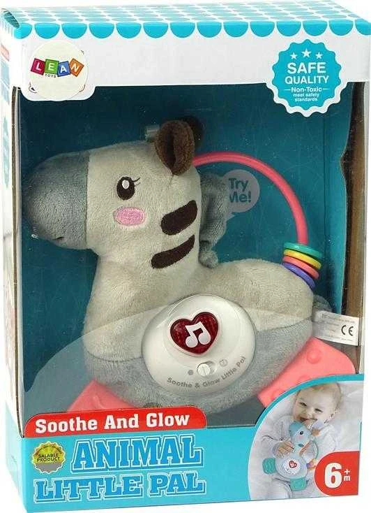 Interaktyvious edukacinis žaislas vaikams Lean Toys zebras