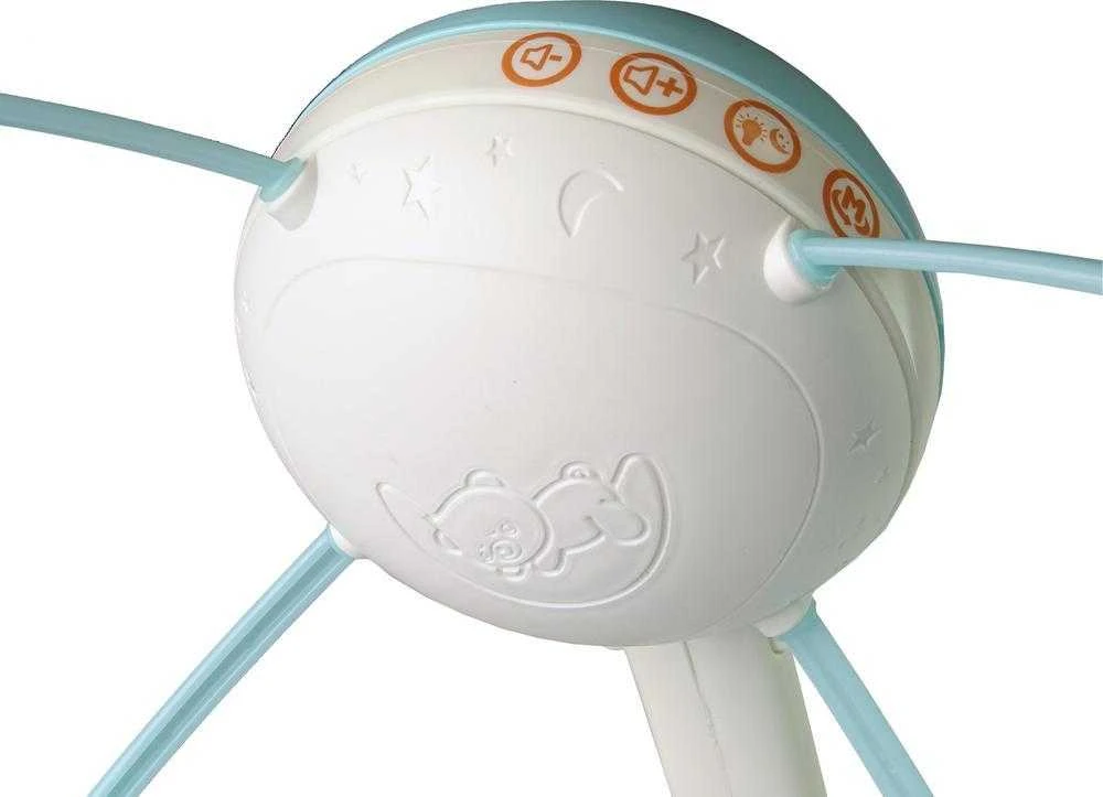 Lean Toys Vaikiška karuselė su projektoriumi ir melodijomis