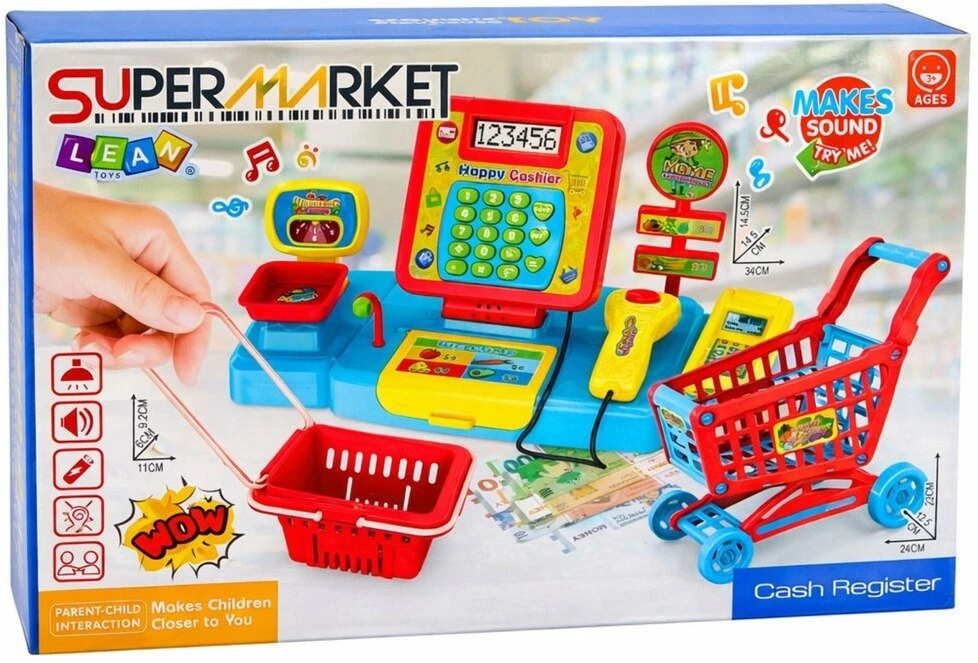 Lean Toys Kasos aparato rinkinys įvairiaspalvis