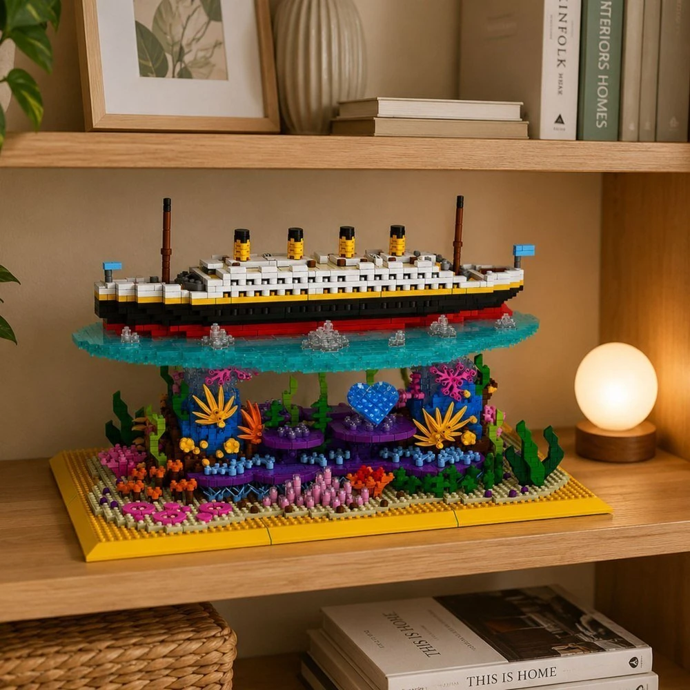 Lean Toys Statybinės kaladėlės 3892 vnt.