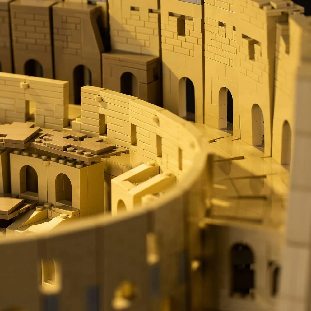 Lean Toys Architektūrinės kaladėlės 6466 vnt.