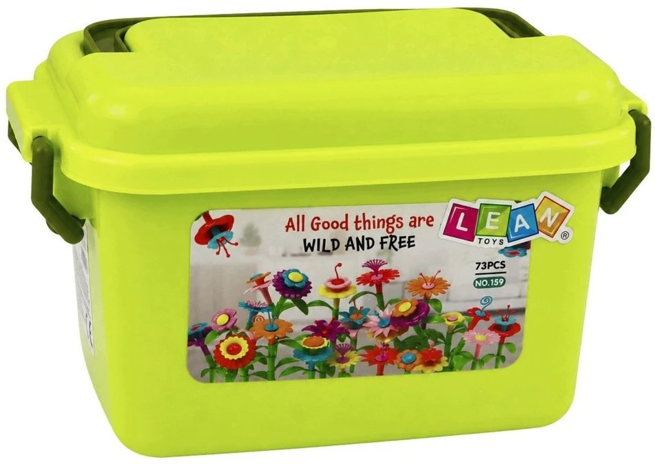 Lean Toys Statybinės kaladėlės 73 vnt.