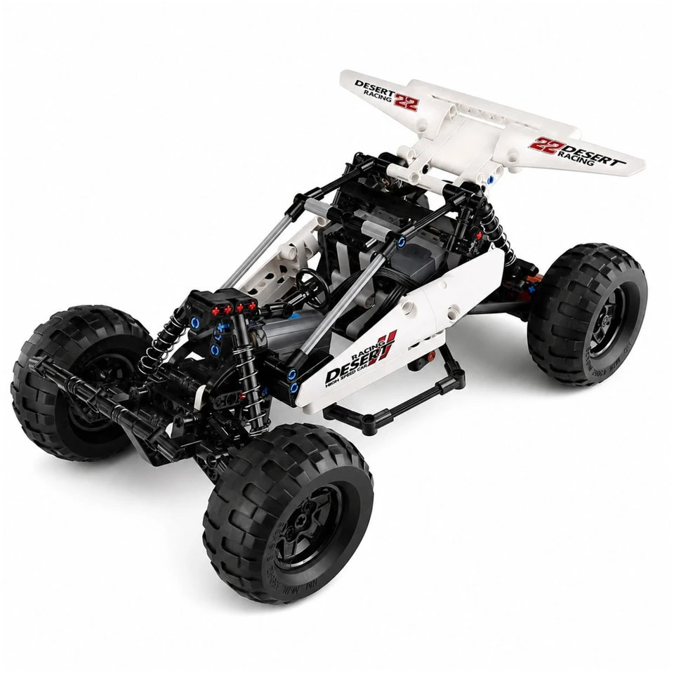 Lean Toys Konstravimo rinkinys RC 4x4 409 vnt.