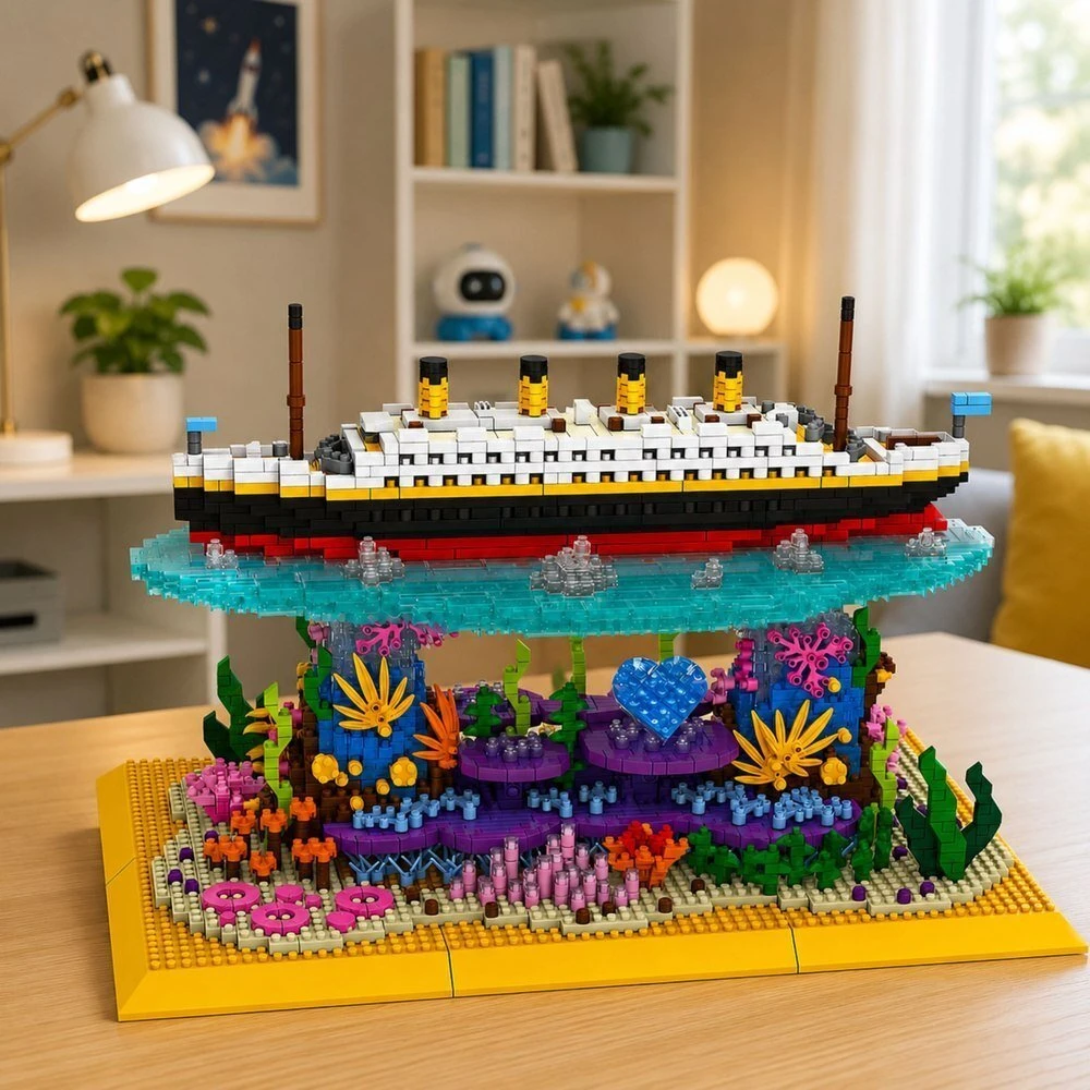 Lean Toys Statybinės kaladėlės 3892 vnt.