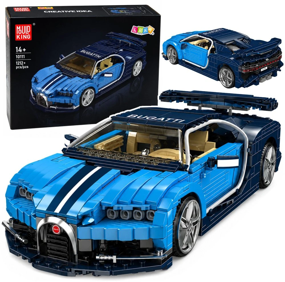 Lean Toys Konstruktorius Mėlynas 1212 vnt.