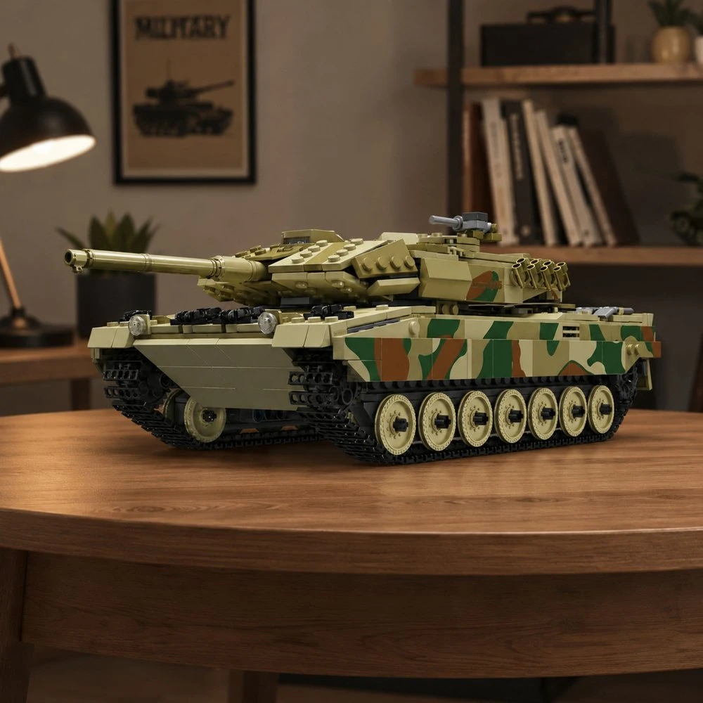 Lean Toys Nuotoliniu būdu valdomas konstruktorius 1100 vnt.