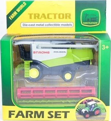 Lean Toys Mz Import Kombainas dėžėje, metaliniai elementai 955-240 14275