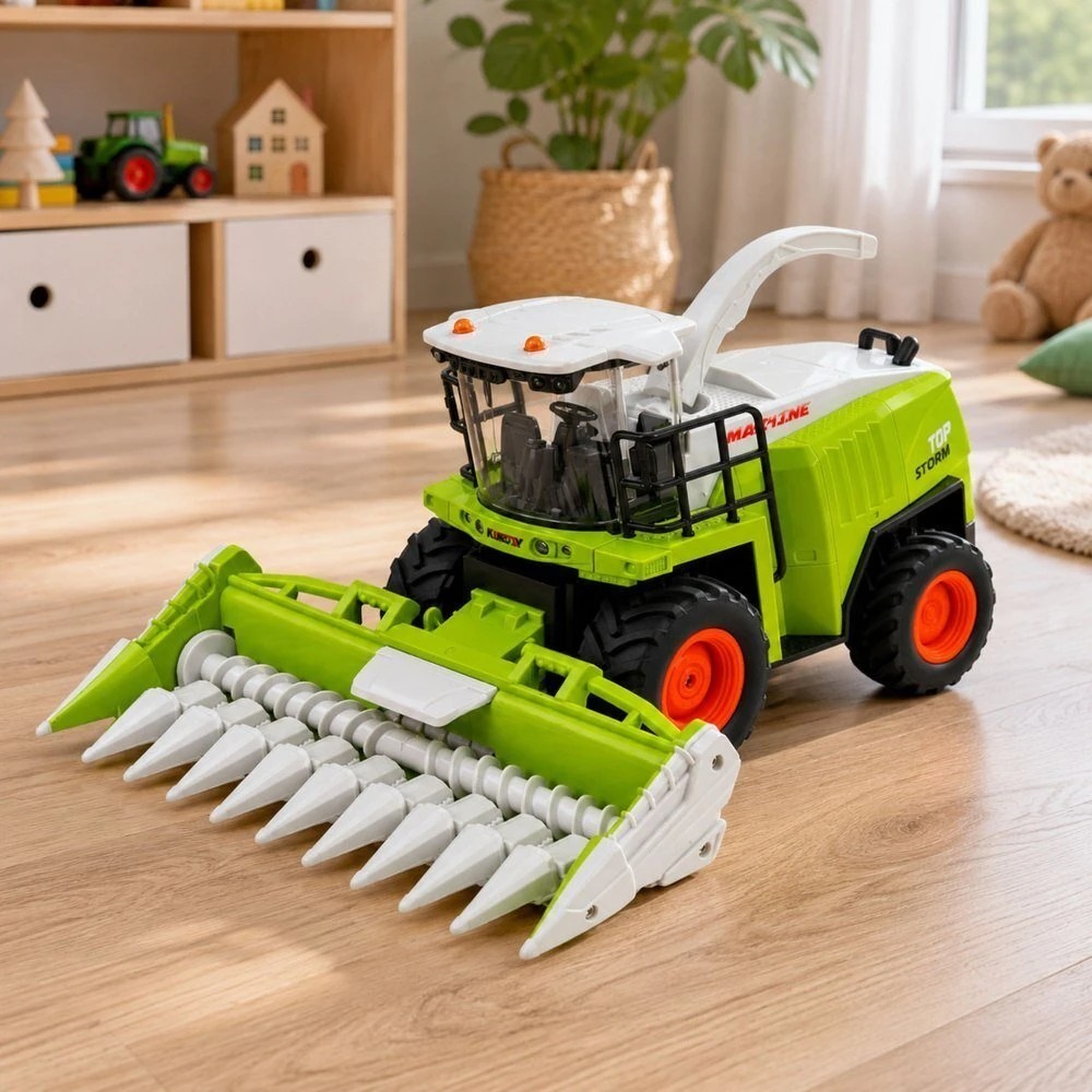Lean Toys Nuotoliniu būdu valdomas kombainas 1:24