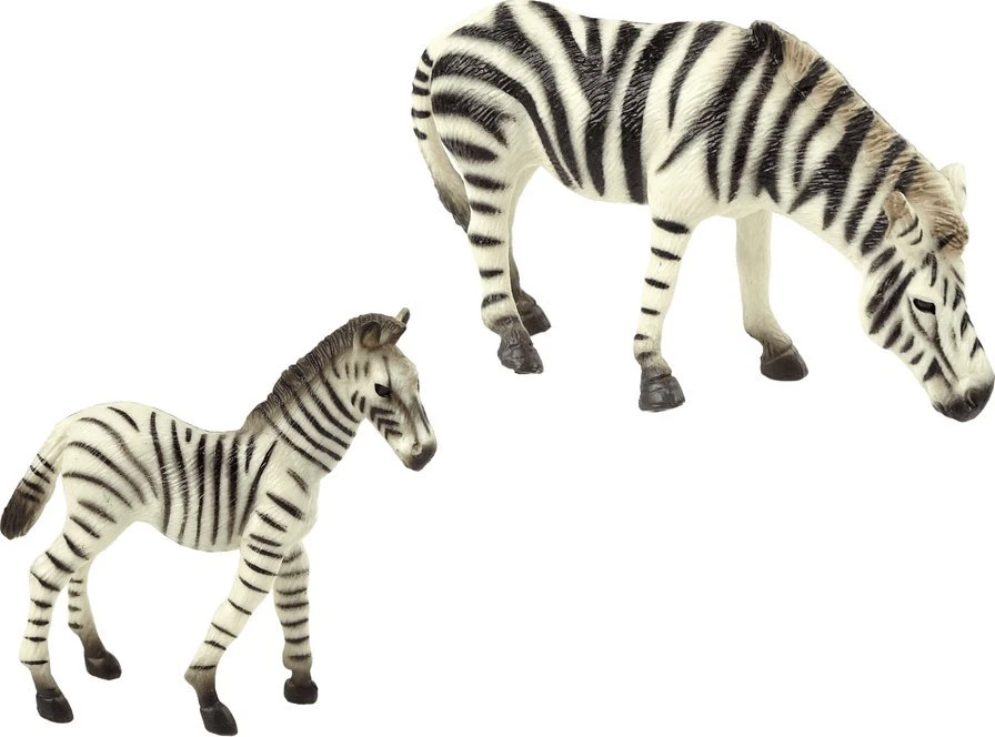 Figūrėlių rinkinys Zebrai Lean Toys