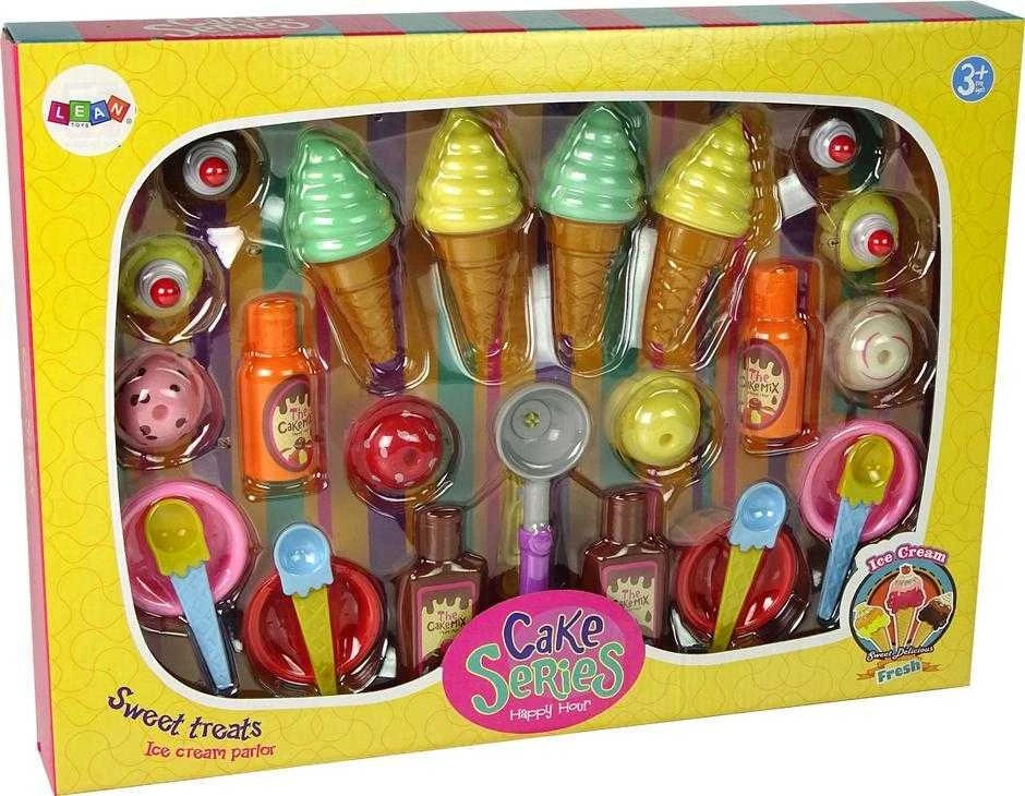 Žaislų desertų rinkinys vaikams Lean Toys
