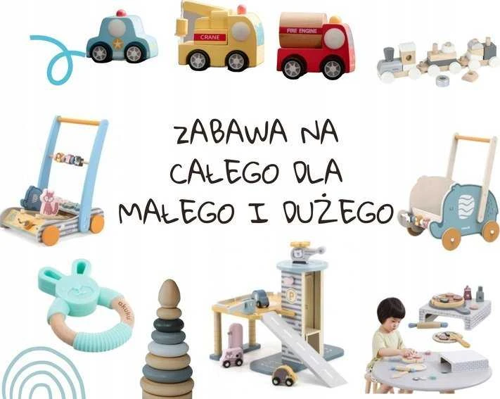 Lean Toys Lėlytė su dryžuotais drabužiais ir priedais, 35 cm