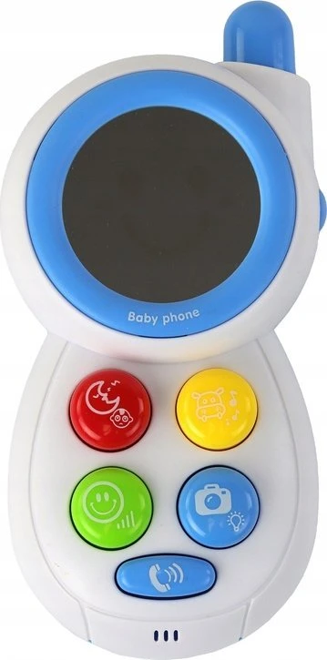 Niebieski Mėlyna Interaktyvus žaislinis telefonas Mėlyna Children's