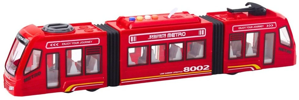 Lean Toys Metro modelis 1:16 su šviesos ir garso efektais