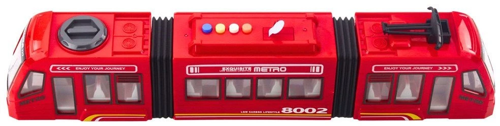 Lean Toys Metro modelis 1:16 su šviesos ir garso efektais